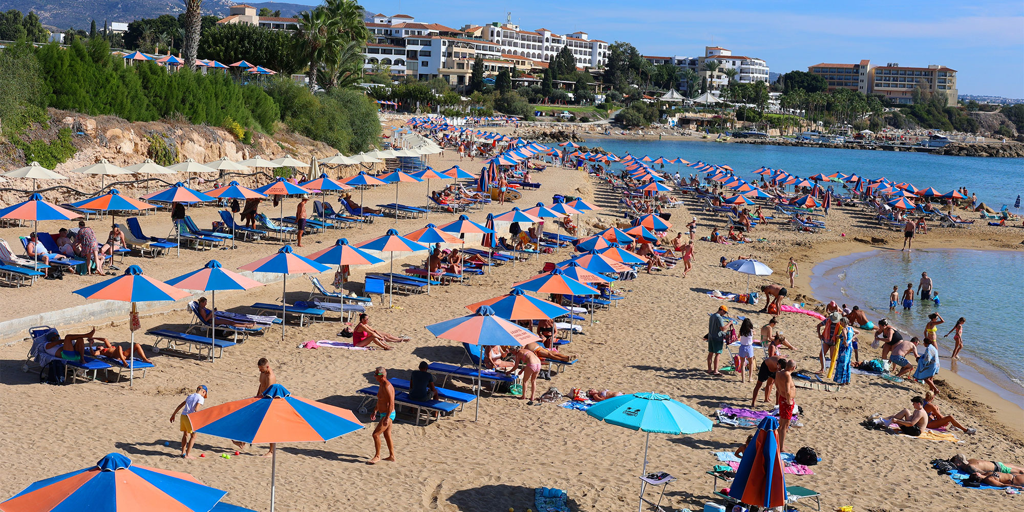 Paphos beach